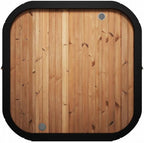 Model CL4G, Cube-Series Outdoor Home Sauna Kit, Up to 3 Persons (Sauna Heater and Sauna Stones Included)