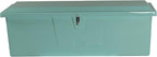 Taylor Made Stow N’ Go Standard Fiberglass Dock Box, Medium (24" H X 72" W X 23" D), Seafoam Green, Smooth Interior Finish, Lockable Latch, Stainless-Steel Hardware - 83552SF