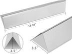 Grill Replacement Parts 7635 for Weber Spirit, Flavorizer Bars 15.3 Inch Flavorizer Bars and 69785 Burner for Weber Spirit I & II 200 with Front Control, Spirit E210, E220, S210, S220