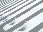 SnowBreaker Snow Guards 25 Pieces for Metal Roofs (Adhesive Mounted)