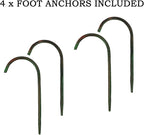 Seraphic Cast Iron Metal Crane/Heron Bird Garden Art Sculptures Statues for Indoor or Outdoor Lawn Decor, Antique Green, Set of 2