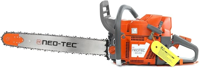 NEO-TEC NH872 24 Inch Gas Chainsaw,71 cc Gasoline Chain Saw Power Head,All Parts Compatible with Husqvarna 372XP