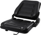 Universal Lawn Mower Seat, Replacement Forklift Seat, Garden Tractor Seat, Adjustable Mower Seat, Stage Weight Seat PVC Tractor Seat for Forklift Tractor Skid Loader