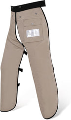 Chainsaw Chaps Apron Wrap 8-layer for Men/Women Loggers Forest Workers Protective Chain Saw Pants Adjustable