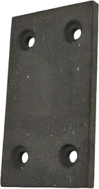 Replacement H360R D1592R JDS1893 R90226 JJS8143 Belt Pulley Brake Lining Kit W/4 Rivets Fits JD H HN HNH HW HWH Tractor