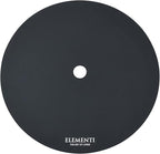 AMS Fireplace | Elementi Plus | Nimes | Round Dark Gray Concrete Natural Gas Fire Table Pit (Natural Gas)