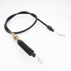 761400MA 340373 Clutch Drive Cable Replacement fit for Murray Craftsman Snow Blowers 340373,760150, 761153（Cable Length: 33.85 inches; Sheath Length: 25.86 inches）(1pc), black