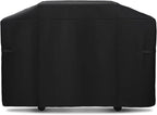 Grill Cover for Weber 28" Slate Rust-Resistant Griddle, Webber 28 in Griddle 3 Burner Flat Top Gas Grill Cover Waterproof Heavy Duty Accessories, Black