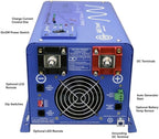 AIMS Power 4000 Watt 12 VDC Pure Sine Inverter Charger 120 VAC Output 120A Charger 40A Transfer Switch PICOGLF40W12V120V