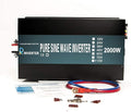 WZRELB 2000W 12VDC 120VAC Pure Sine Wave Power Inverter,RV, Car Inverter,LED Display
