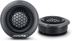 Alpine R2-S69C High-Resolution 2-Way Speaker Set / 6x9 with RKFR69 3-Piece Foam Ring Speaker Enhancement