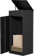 Package Delivery Boxes for Outside,Enlarged Porch Box for Packages with Coded Lock,Large Space,Waterproof,Cold-Rolled Steel Package Lock Box (19.7”x16.1”x41.3”)