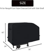 Outdoor Grill Cover for Nexgrill 810-0047 Cart Style Charcoal Grill, Waterproof Outdoor BBQ Griddle Cover - 36 x 24 x 42 inch