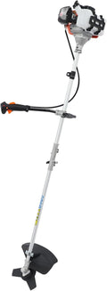 42.7cc Gas Weed Wacker, Gas Powered Weed Trimmer, 2-in-1 Weed Eater Gas Powered with 3 Cutting Heads, 6500RPM Professional Grass Trimmer for Lawn Care, Shoulder Strap Included
