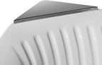 ARIEL 59" Triangular Platinum Whirlpool Bathtub with 22 Hydro Jets, Two-Person Jetted Hot Tub with Customizable Massage, Waterfall, Hot/Cold Inlets & Smart Features