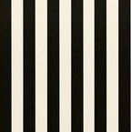 RSH Décor Jumbo Lumbar Pillow Covers – Set of 4 | 26" x 16" | for Outdoor Patio, Lounge, Adirondack, Deck | Water & Fade-Resistant | Black & White Stripe | Includes Down-Alternative Inserts