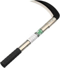 Zelin Grass Sickle,Clearing Sickle,Manganese Steel Blade/Stainless Steel Handle Hand held Sickle Tool,Professional Clearing Vines and Weeds Tools