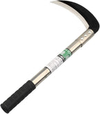 Zelin Grass Sickle,Clearing Sickle,Manganese Steel Blade/Stainless Steel Handle Hand held Sickle Tool,Professional Clearing Vines and Weeds Tools
