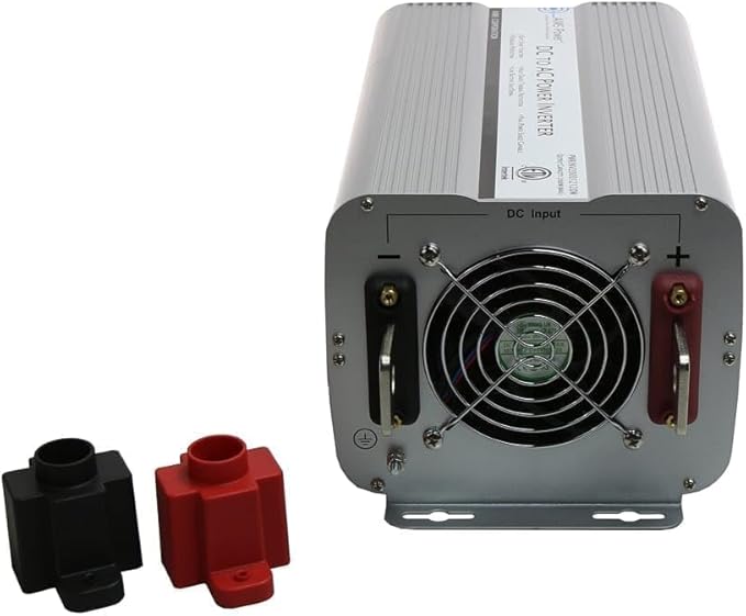 AIMS Power 3000 Watt / 6000 Watt Peak Modified Sine Power Inverter 12 Volt DC to 120 Volt AC ETL Listed with Remote