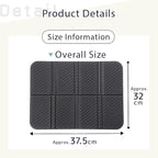 Sauna Mat/Personal Seat Pad – for Sauna, Spa, and Outdoor Use Black