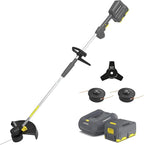 PowerSmart 40V 13" Cordless String Trimmer, 2-in-1 Battery Powered Weed Wacker Eater, 4.0AH Battery and Charger Included