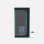 Portable Steam Sauna, Full Size Collapsible Sauna Tent for Home Spa, 2.5L,1500W Steamer with Remote Control,Christmas Birthday Gift for Family