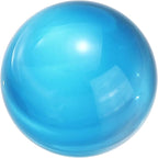 uxcell 30mm/1.2" Crystal Sphere Ball Glass Solid Decorative Sphere Crystal Ball Prop Ornament for Feng Shui Divination Fortune Telling Tabletop Fountain Decoration, Lake Blue