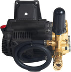 Canpump CE 3648 G Pressure Washer Pump – 3600 PSI, 4.8 GPM, 1″ Shaft, Horizontal, Triplex, Premium External Unloader w/Extended Bypass – Commercial Power Washing – for 13 HP Gas Engines