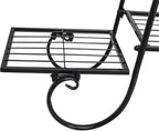 6 Tier Plant Stand Metal Flower Shelves Plant Display Stand Indoor Outdoor Patio Plant Rack Flower Pot Holder