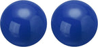 uxcell 2 Pcs Gazing Globe Decor Ball 2.5 Inch 63mm Reflective Garden Sphere Hollow Ball, Seamless Stainless Steel Gazing Ball, Smooth Mirror Globe for Garden Home Decor, Dark Blue