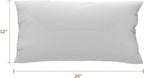 Covers & All Sunbrellla Outdoor Pillows for Patio Furniture, UV Fade Resistant & Waterproof Outdoor Sunbrella Lumbar Pillows, Set of 2 Inserts & Covers for Patios, Decks and Porches, Spectrum Graphite