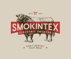 SmokinTex 'The OG' Electric Smoker - Spacious & Insulated Stainless Steel Meat Smoker with 700W Heating, & Temperature Control for BBQ, Jerky, Vegetables