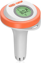Waterproof Rechargeable Digital Floating Pool Thermometer for Swimming Pool/Fish Tank/Bathtub/Hot Tub/Jacuzzi/Aquarium, LCD Screen Easy to Reading