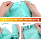 Cleanomic Compostable* Trash Bags with Drawstring (13 Gallon, 25 Units, Tall), BPI Certified For Kitchen Compost