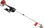 Gas Weed Eater, 26CC 2-Stroke Engine Weed Trimmer Brush Cutter Lawn Edge 8500RPM Air-Cooled Multi Functional Gas Powered String Trimmer for Agriculture Forestry & Landscaping