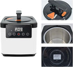 Smartmak Sauna Steamer Pot 2.6 L, Portable Steam Generator Set with Time & Tempreture Remote Control, 1000W Spa Machine with Herbal Box for Body Detox 110V US Plug