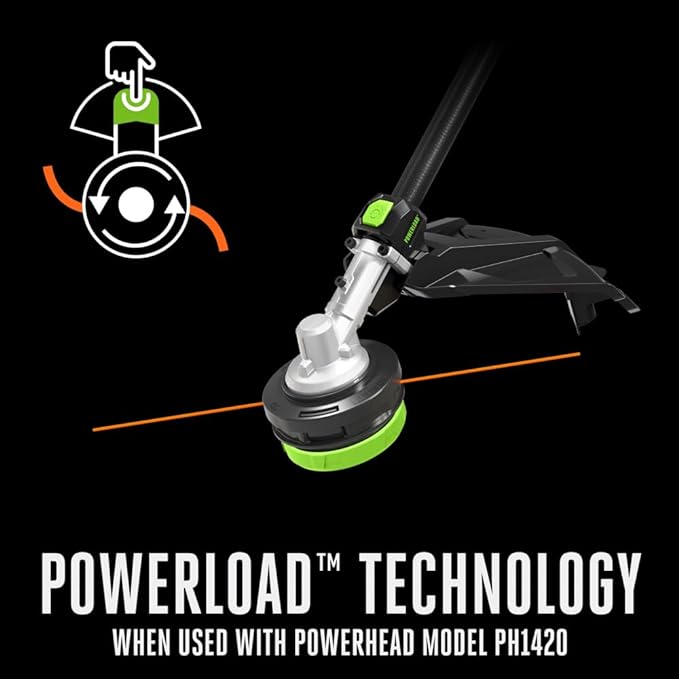 EGO Power+ MHC1603 Multi-Head Combo Kit 16-Inch 56-Volt Carbon Fiber String Trimmer with POWERLOAD & 8-Inch Carbon Fiber Edger Attachment & 56-Volt Power Head, 4.0Ah Battery and 320W Charger Included