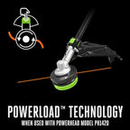 EGO Power+ MHC1603 Multi-Head Combo Kit 16-Inch 56-Volt Carbon Fiber String Trimmer with POWERLOAD & 8-Inch Carbon Fiber Edger Attachment & 56-Volt Power Head, 4.0Ah Battery and 320W Charger Included