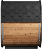 Model CL5G, Cube-Series Outdoor Home Sauna Kit, Up to 4 Persons (Sauna Heater & Sauna Stones Included)