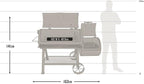 Oklahoma Joe's Longhorn Reverse Flow Offset Smoker - 17202053
