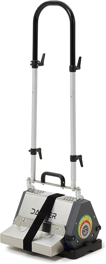 14" Counter-Rotating Brush (CRB) Carpet & Hard Floor Cleaning Machine – 450 RPM, Quiet 53 dBA, Compact 41 lb Commercial Scrubber – Ideal for Offices, Hotels & Small Spaces