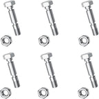 6 Pack 707555 Snow Blower Kit Shear Pin Compatible with Craftsman 9.5 TP 24" Dual Stage Snowthrower 96576-00 - C950-52503-0