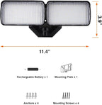 Sylvania 14W Dusk to Dawn Security LED Light, Hardwired, 1500 LMS, Wet Rated, 5000K, Daylight - 1 Pack (66475)