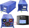 AIMS Power 2000 Watt / 6000 Watt Peak Pure Sine Inverter Charger 12 Volt DC to 120 Volt AC with LCD Remote