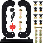 99-9313 Snow Blower Paddles with 133-5585 Scraper Blade Replaces Toro 125-1128 88-0771 55-9250 55-9251 55-9252 for Toro 210E, 210R, 421, 621, 621E, 721, 721E 721R, 721RC Snowthrowers