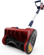 Mellif Cordless Snow Shovel, 12-Inch Brushless Snow Blower Compatible with Milwaukee 18v Battery, Lightweight with Adjustable Chute, Weather-Resistant