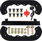 99-9313 Snow Blower Paddles with 133-5585 Scraper Replaces 125-1128 55-9250 55-9251 88-0771 for Toro 621 721 210R 421QR 621E 621QZE 621QZR 621R 621E 721QZE 721R Power Clear CCR6053 Snowthrower
