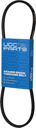 UDC Parts Snow Thrower Auger Belt M82612 / Aramid Cord / 36.2 inches/for John Deere M45491 826 1032 526 726 732 832 TRS27 TRS32 TRX27 TRX32 PC1250 PC2304