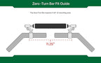 Zero-Turn Bar for One-Hand Operation of Zero-Turn Mowers