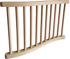 S-Shape Universal Sauna Backrest (Canadian Premium Hemlock Wood)